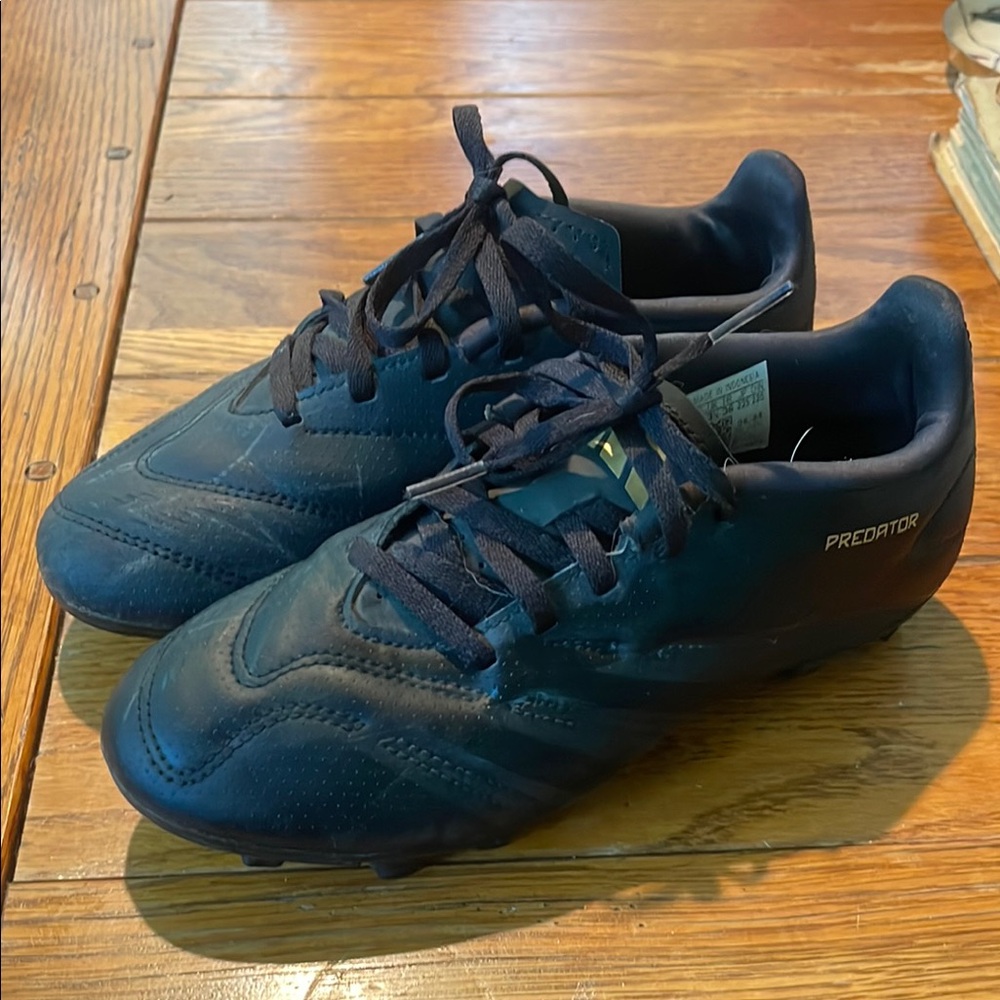 Adidas Black Predator Soccer Cleats